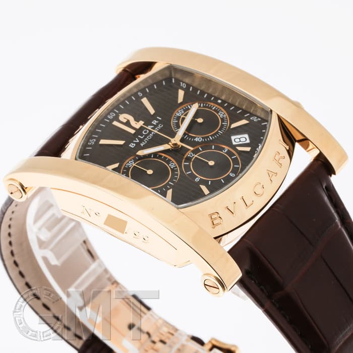 新品)BVLGARI ブルガリ アショーマ クロノグラフ AA48C11GLDCH 世界99