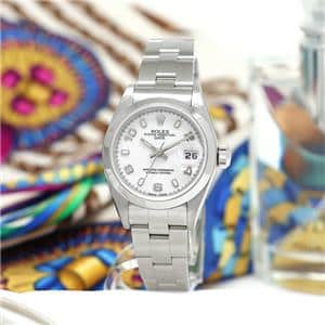 ROLEX ロレックス オイスターパーペチュアル 79160 ホワイト メイン