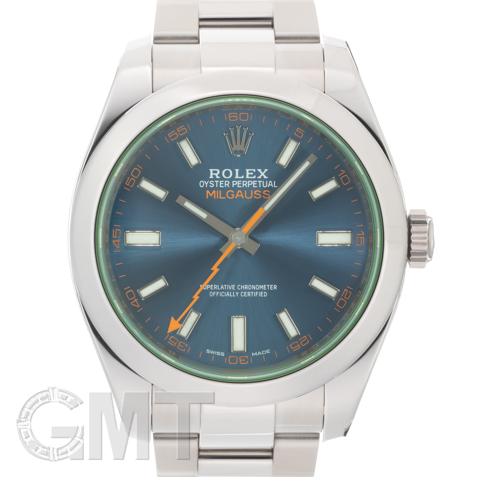 中古)ROLEX ロレックス ミルガウス 116400GV Zブルー（商品ID
