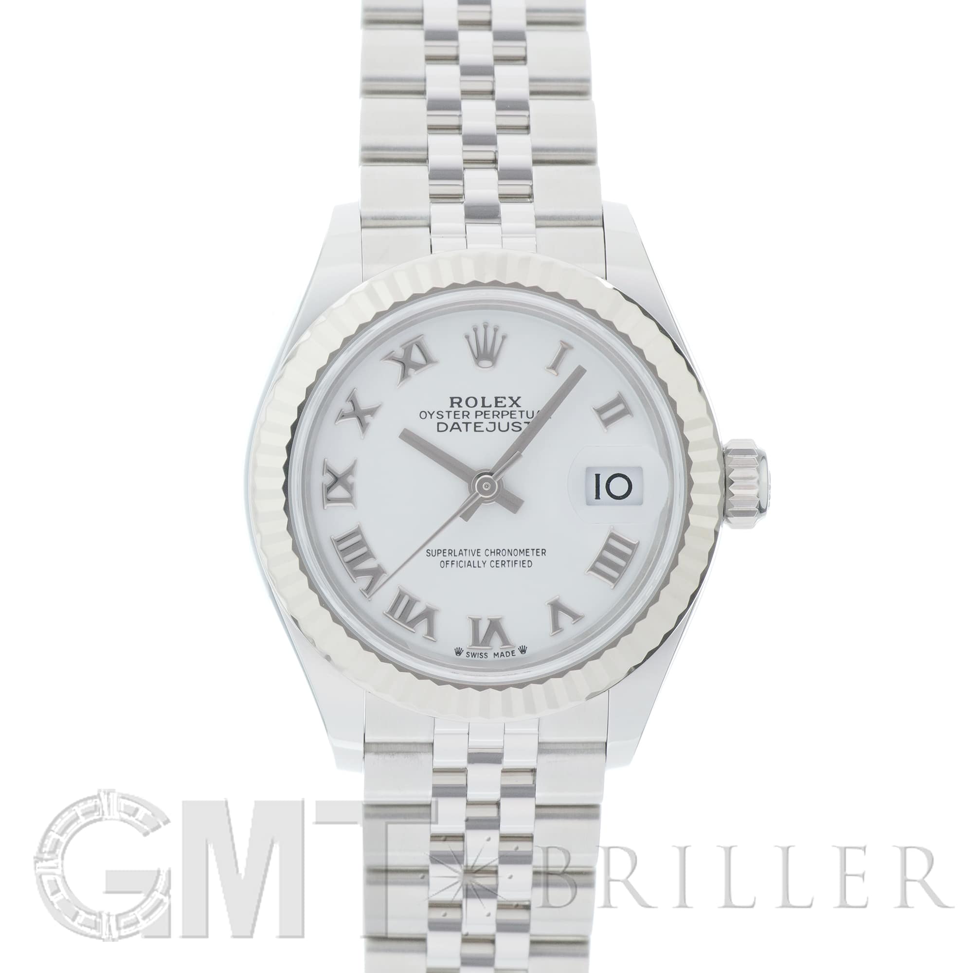 中古)ROLEX ロレックス デイトジャスト 28 279174 ホワイトローマ