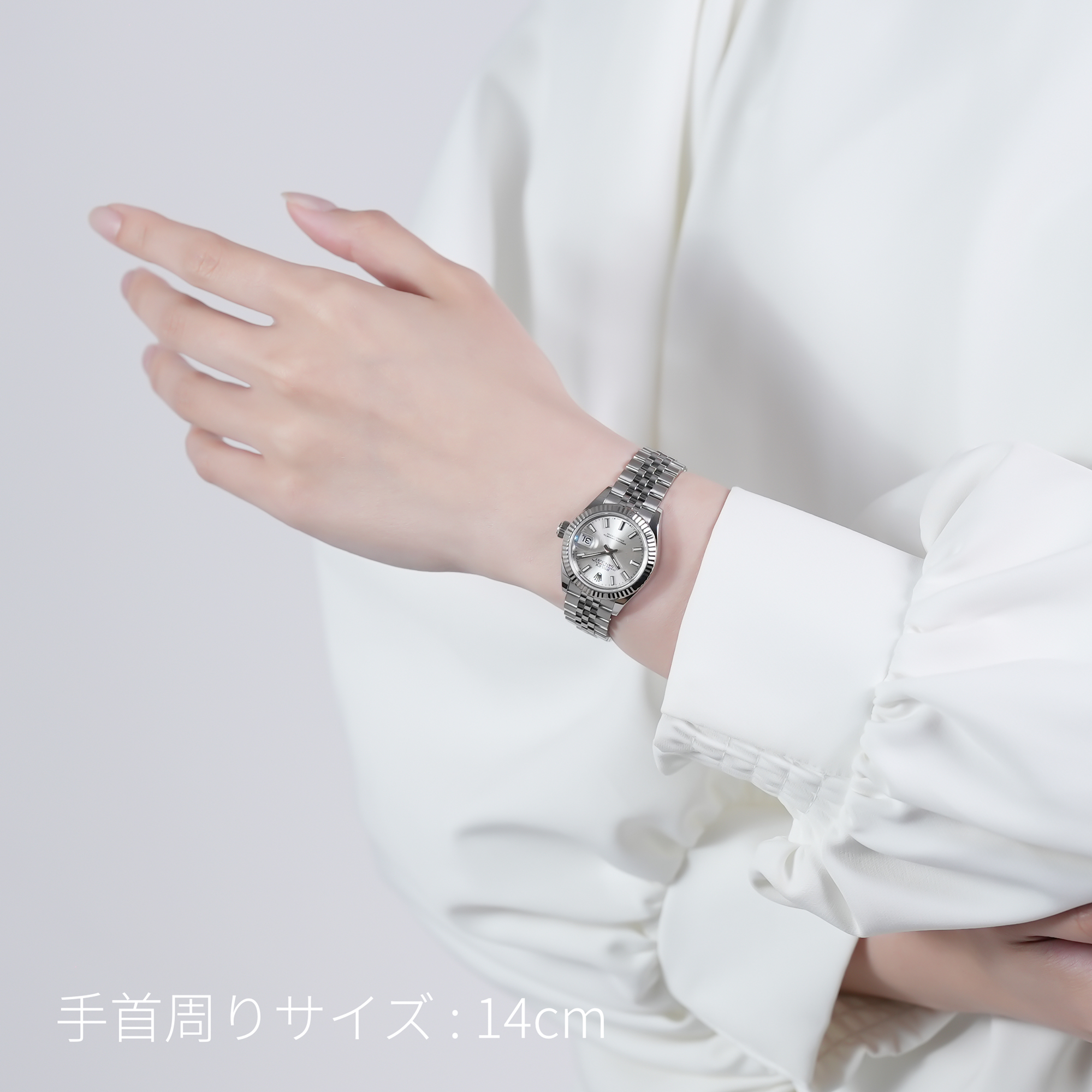 中古)ROLEX ロレックス デイトジャスト 28 279174 シルバー ジュビリー