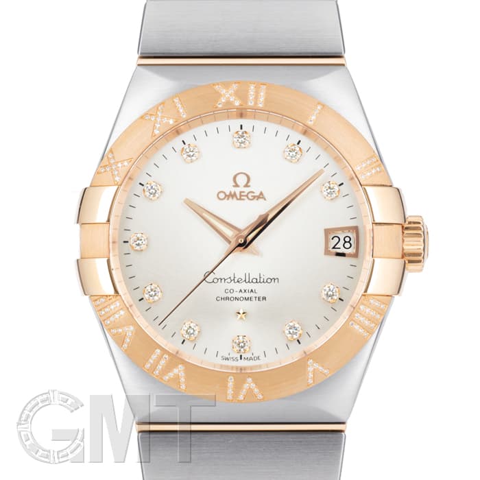 新品)OMEGA オメガ コンステレーション 38mm ブラッシュ シルバー