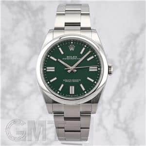 ROLEX ロレックス オイスターパーペチュアル 41 124300 グリーン メイン