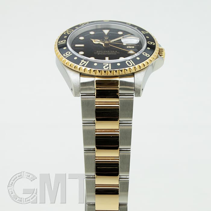 中古)ROLEX ロレックス GMTマスター II 16713 ブラック（商品ID