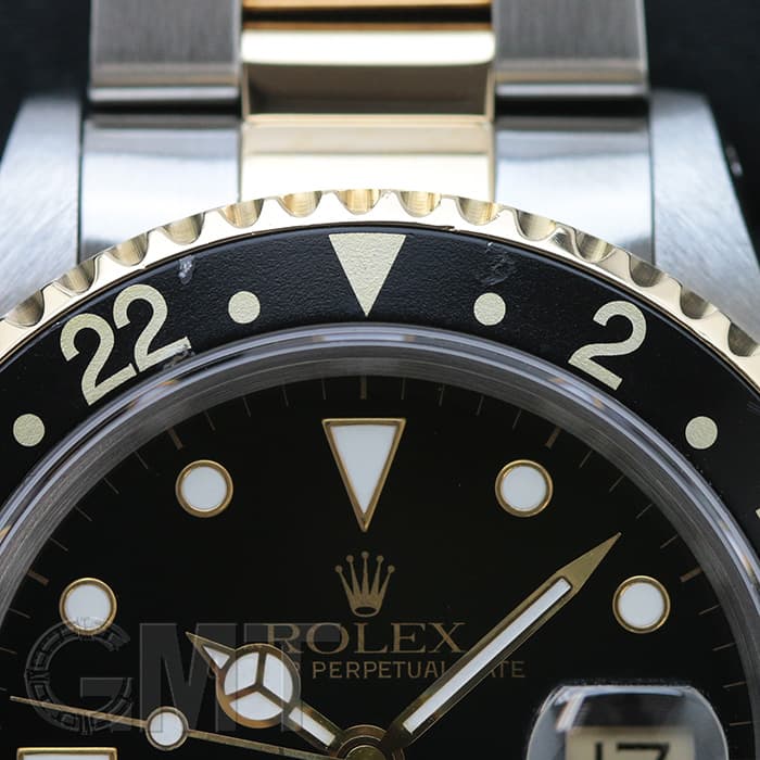 中古)ROLEX ロレックス GMTマスター II 16713 ブラック（商品ID