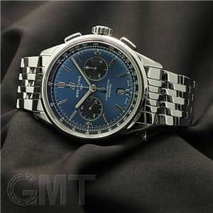 BREITLING ブライトリング プレミエ B01 クロノグラフ42 AB0118221C1A1 ブルー メイン