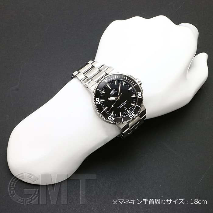 中古)ORIS オリス アクイス デイト 733 7676 4154M（商品ID