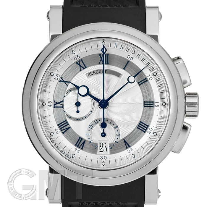 中古)BREGUET ブレゲ マリーン II クロノグラフ 5827BB/12/5ZU