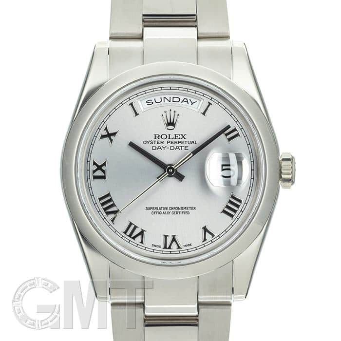 中古)ROLEX ロレックス デイデイト 118209 グレーローマ（商品ID