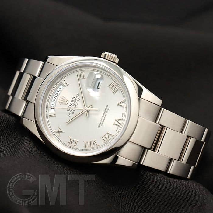 中古)ROLEX ロレックス デイデイト 118209 グレーローマ（商品ID