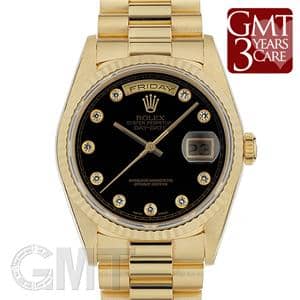 ROLEX ロレックス デイデイト 18238G ブラック メイン