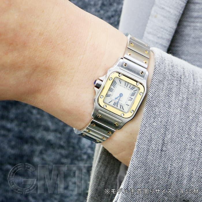 中古)CARTIER カルティエ サントス ガルベ SM W20012C4（商品ID