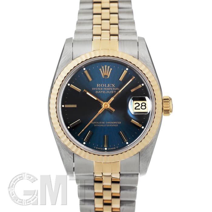 中古)ROLEX ロレックス デイトジャスト 68273 ブルー（商品ID