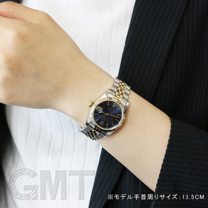 中古)ROLEX ロレックス デイトジャスト 68273 ブルー（商品ID