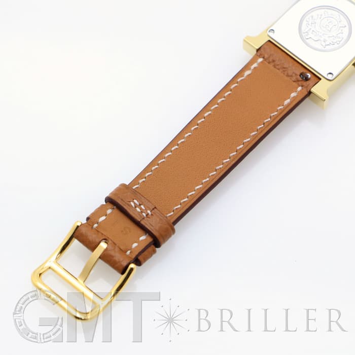 新品)HERMES エルメス Hウォッチ 036732WW00 Hウォッチ ゴールドプレー