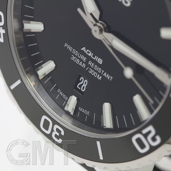 新品)ORIS オリス アクイス デイト 733 7730 4134 R（商品ID