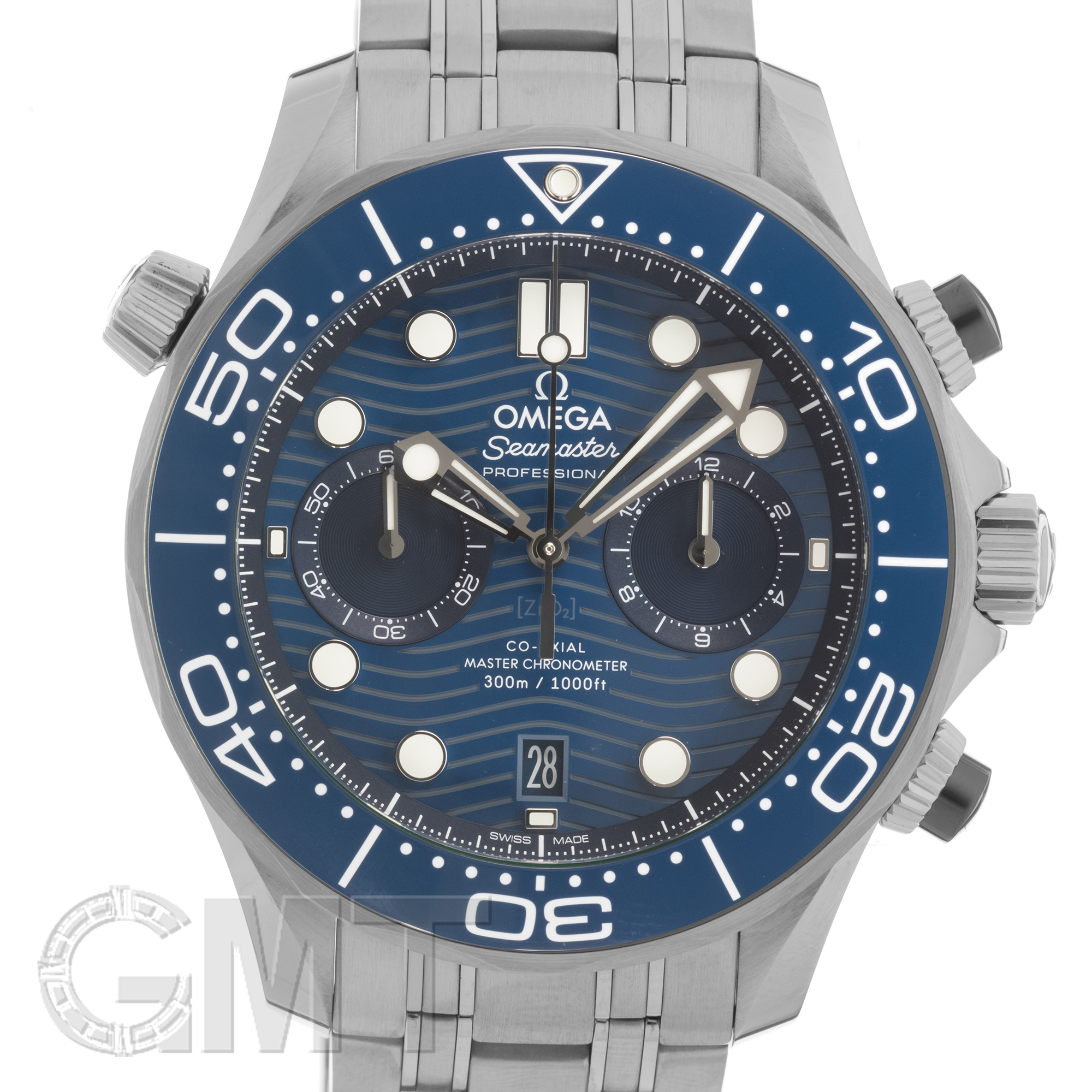 新品)OMEGA オメガ シーマスター ダイバー300M クロノ 210.30.44.51