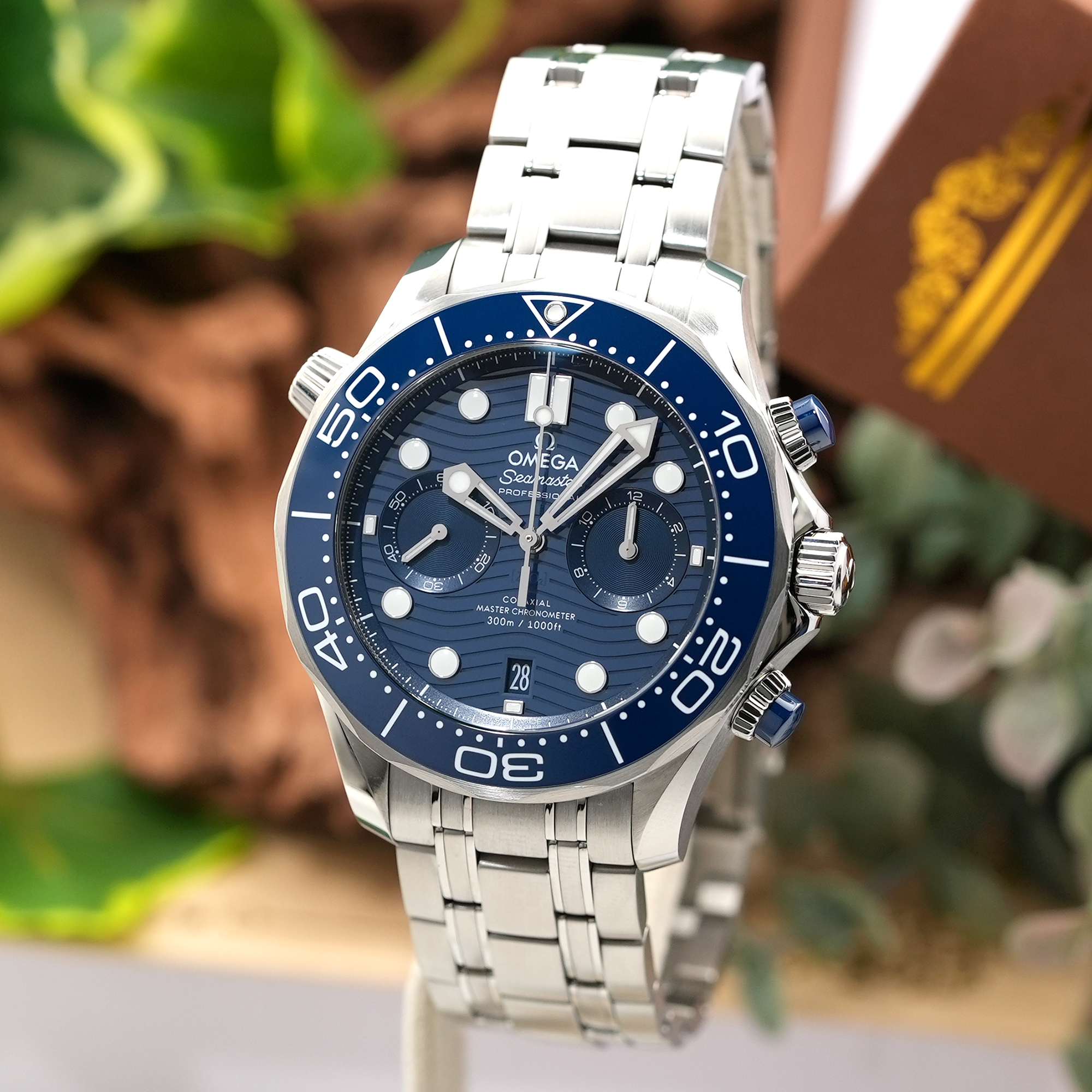 新品)OMEGA オメガ シーマスター ダイバー300M クロノ 210.30.44.51