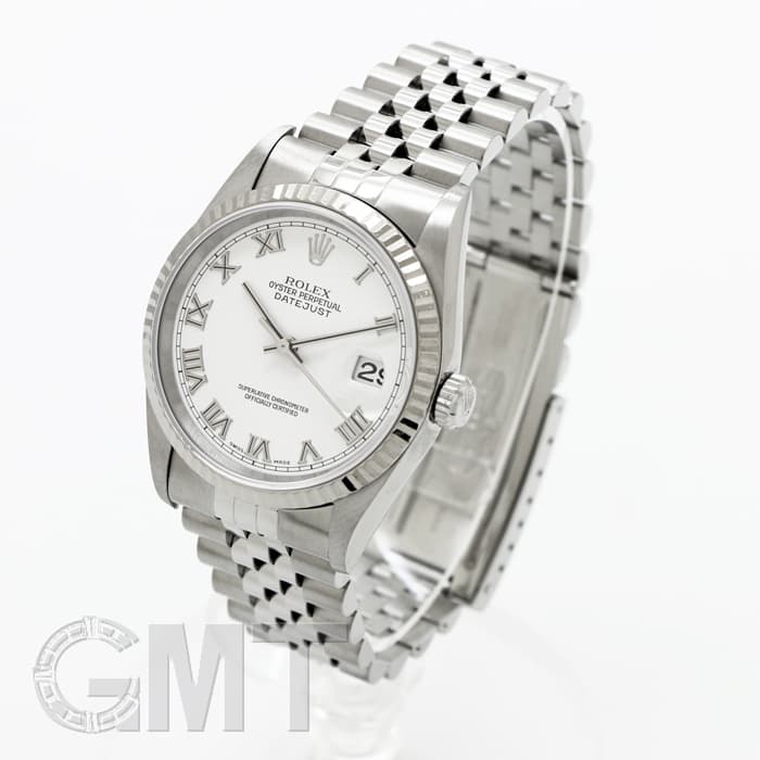 中古)ROLEX ロレックス デイトジャスト 36mm 16234 ホワイト