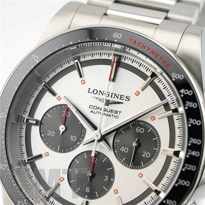 新品)LONGINES ロンジン コンクェスト クロノグラフ L3.835.4.72.6