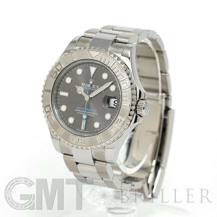 中古)ROLEX ロレックス ヨットマスター 37 268622 ダークロジウム