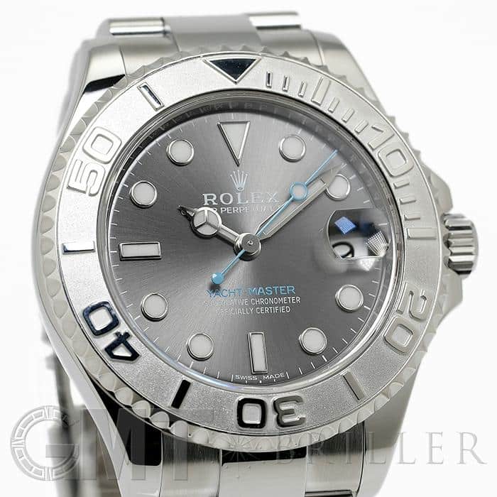 中古)ROLEX ロレックス ヨットマスター 37 268622 ダークロジウム