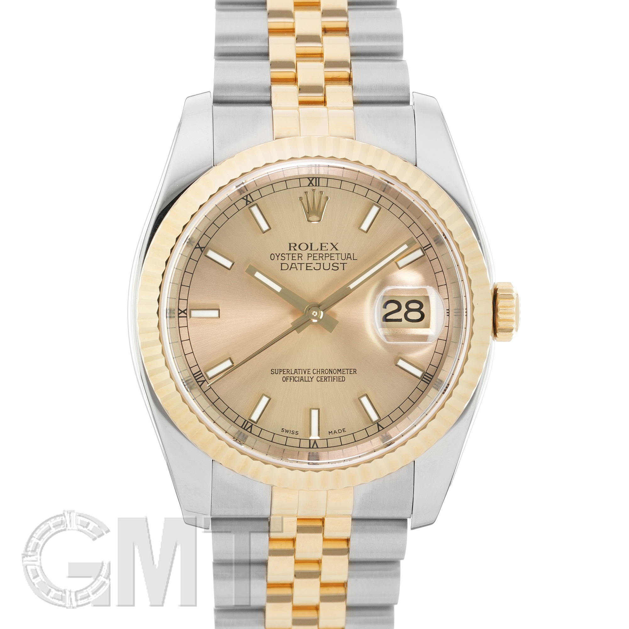 中古)ROLEX ロレックス デイトジャスト 36 116233 シャンパン