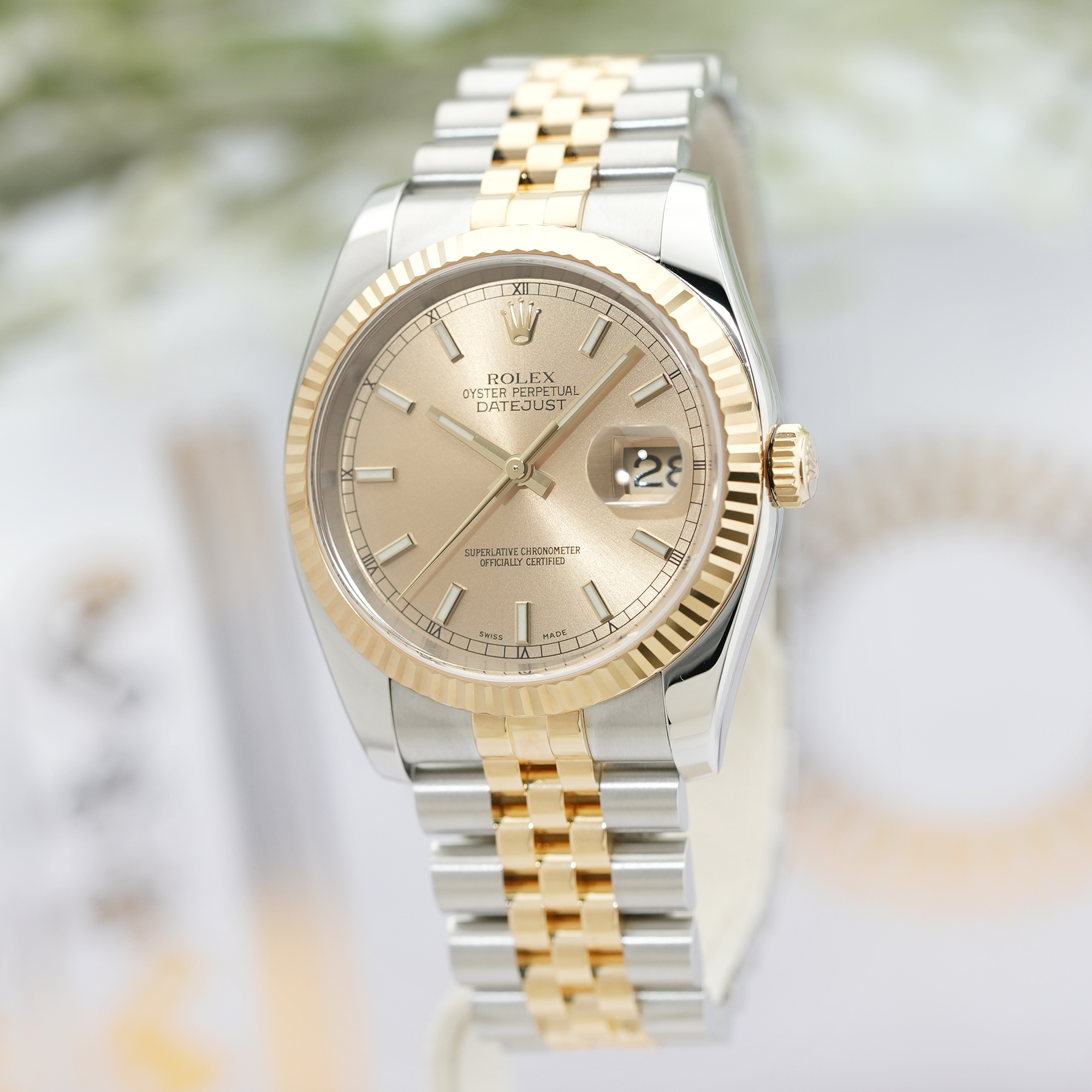 中古)ROLEX ロレックス デイトジャスト 36 116233 シャンパン