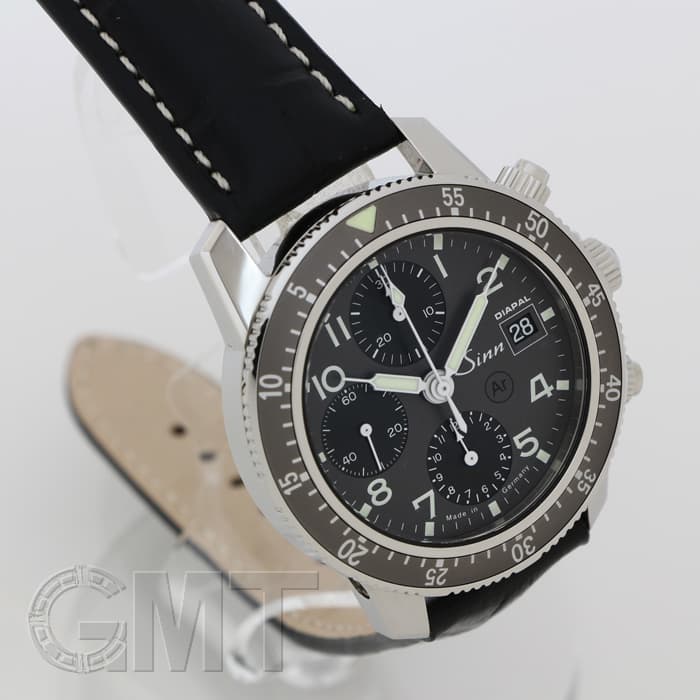 新品)SINN ジン 103 .B.SA.AUTO.DIAPAL クロノグラフ グレー（商品ID