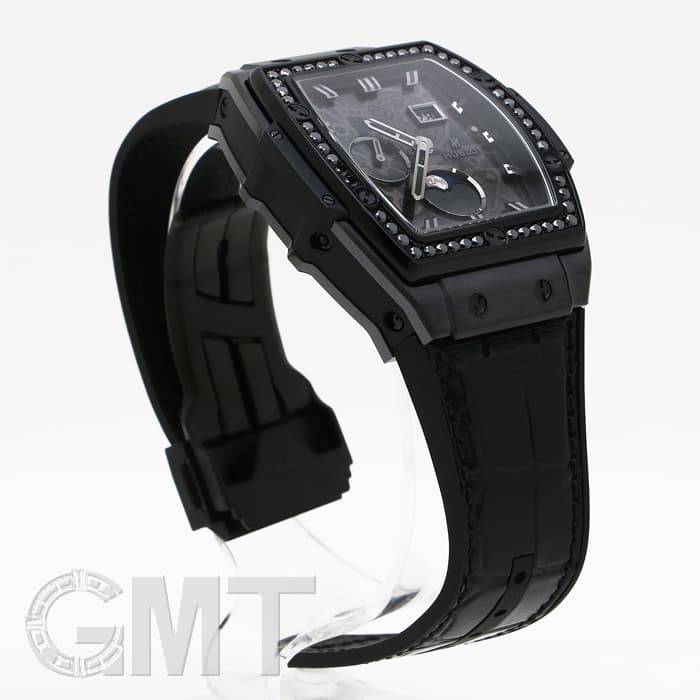 新品)HUBLOT ウブロ ビッグバン ムーンフェイズ オールブラック