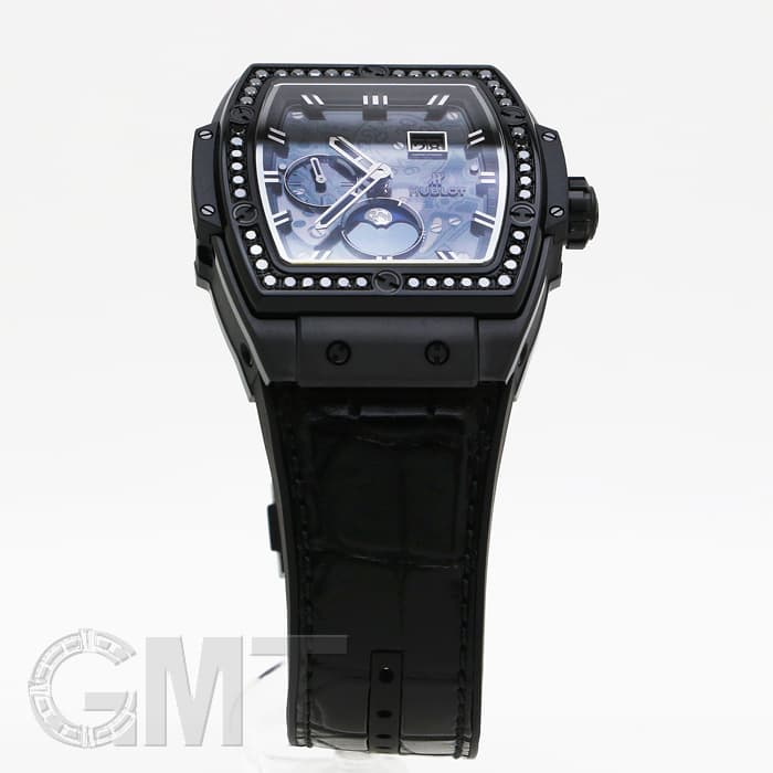 新品)HUBLOT ウブロ ビッグバン ムーンフェイズ オールブラック