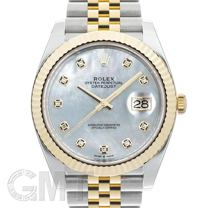 新品)ROLEX ロレックス デイトジャスト 41 126333NG ホワイトシェル