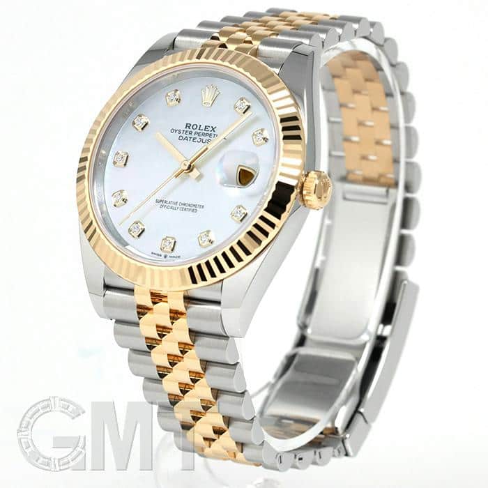 新品)ROLEX ロレックス デイトジャスト 41 126333NG ホワイトシェル