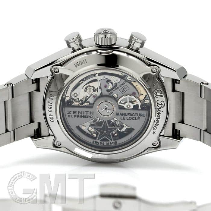 中古)ZENITH ゼニス クロノマスター フルオープン 38mm 03.2153.400