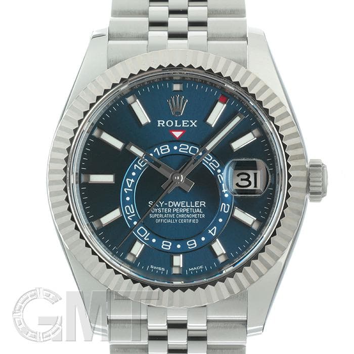 中古)ROLEX ロレックス スカイドゥエラー 326934 ブルー ジュビリー