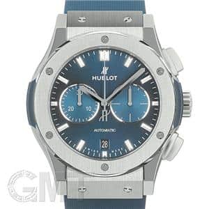HUBLOT ウブロ クラシック フュージョンクロノグラフ チタニウム ブルー 541.NX.7170.RX メイン