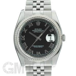 ROLEX ロレックス デイトジャスト 116234 ブラック ローマ メイン