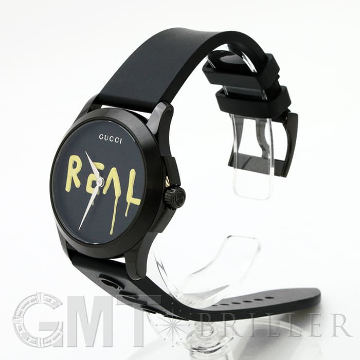 新品)GUCCI グッチ Gタイムレス ゴースト ブラック YA1264017（商品ID