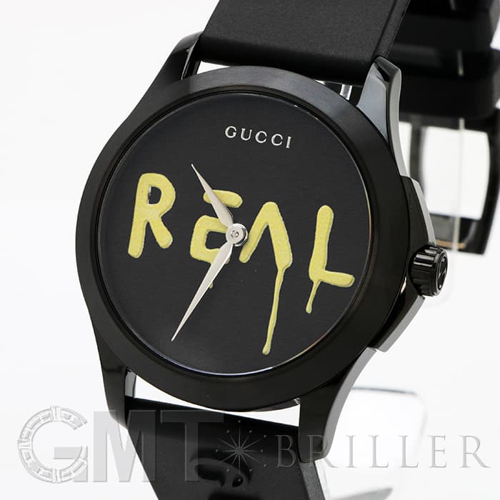 新品)GUCCI グッチ Gタイムレス ゴースト ブラック YA1264017（商品ID 