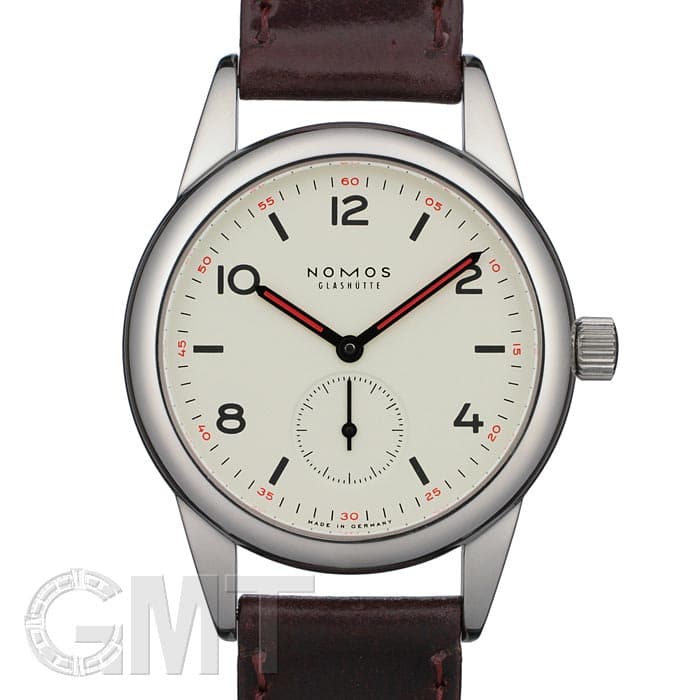 中古美品ノモス【NOMOS】 CL1A1W2CP クラブ キャンパス 手巻