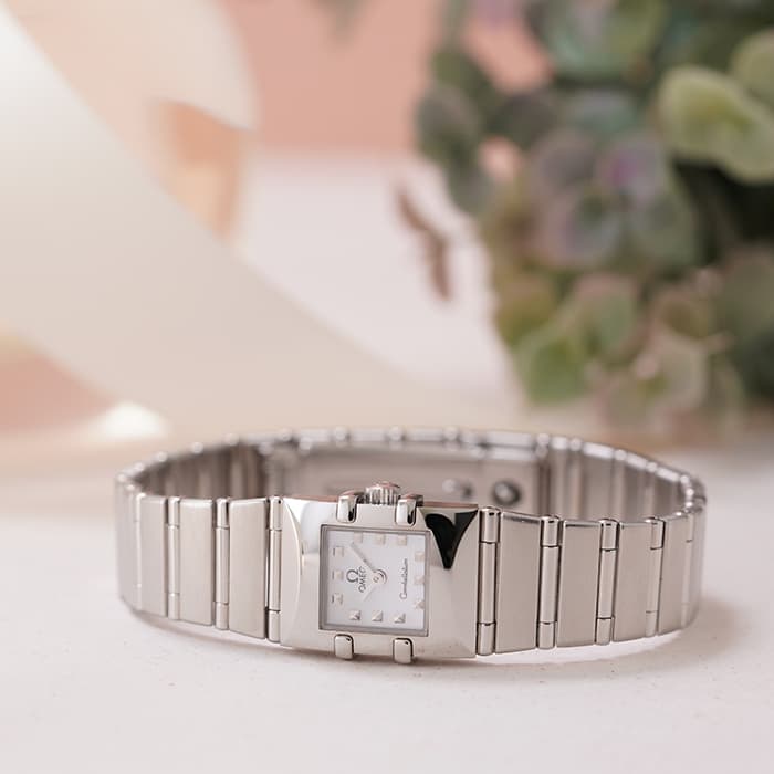 中古)OMEGA オメガ コンステレーション カレ 1531.71 ホワイトシェル