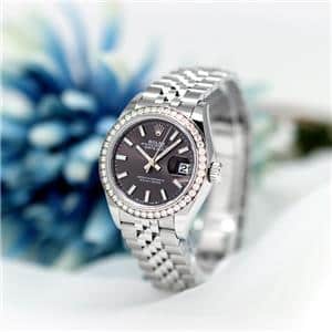ROLEX ロレックス デイトジャスト 28 279384RBR グレー ジュビリーブレス【未使用品】 メイン
