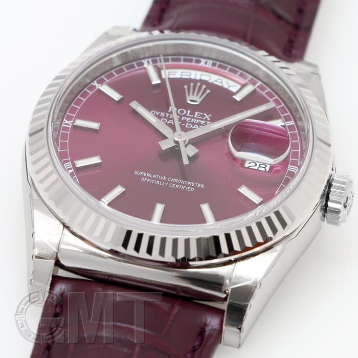 新品)ROLEX ロレックス デイデイト 118139 チェリー（商品ID
