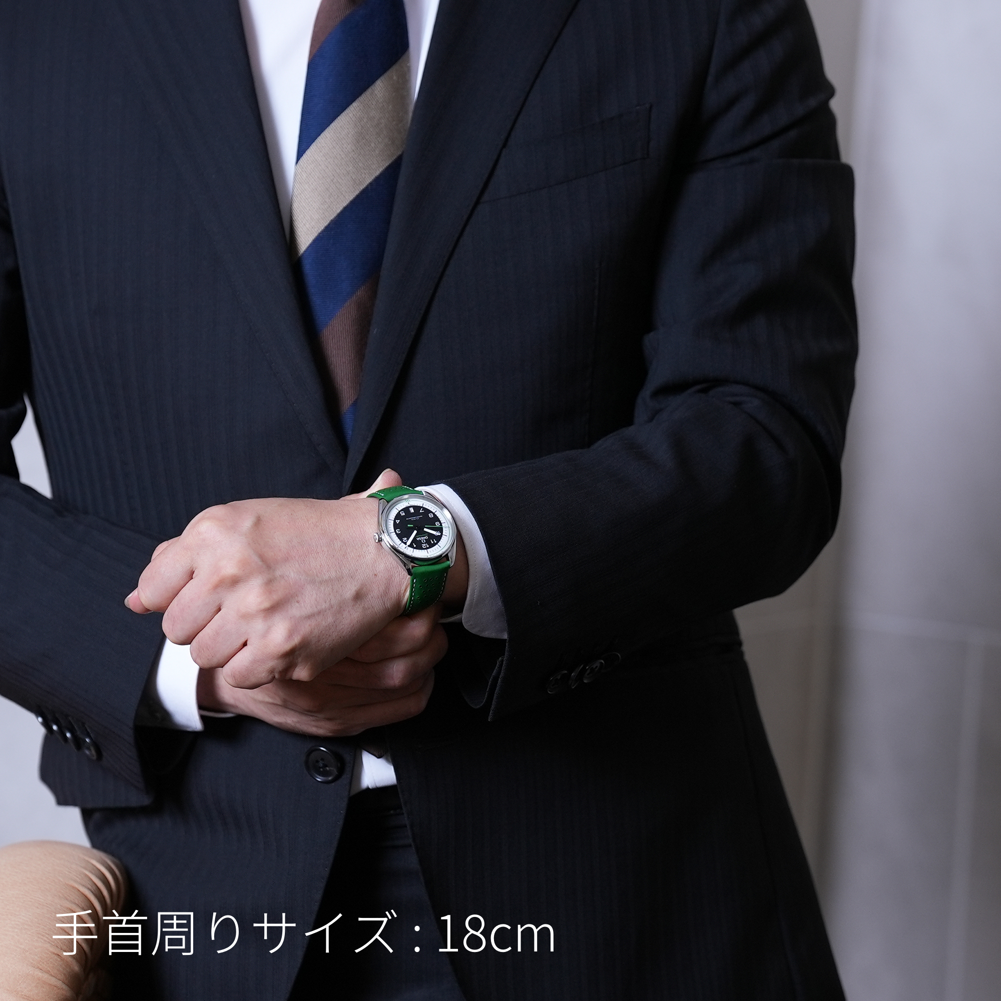新品)OMEGA オメガ シーマスター オフィシャルタイムキーパー グリーン