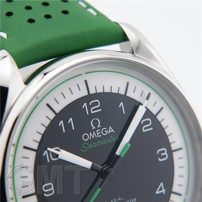 新品)OMEGA オメガ シーマスター オフィシャルタイムキーパー グリーン