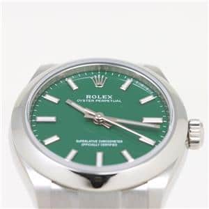 ROLEX ロレックス オイスターパーペチュアル 31 277200 グリーン