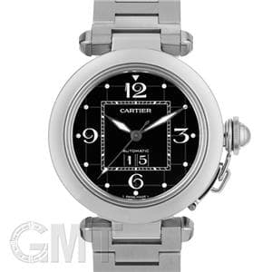 CARTIER カルティエ パシャC ビッグデイト W31053M7 ブラック メイン