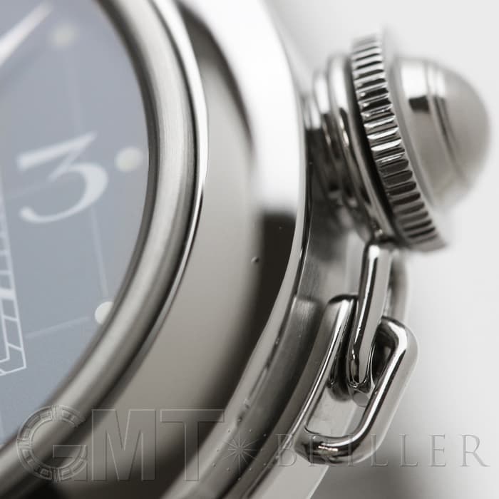中古)CARTIER カルティエ パシャC ビッグデイト W31053M7 ブラック