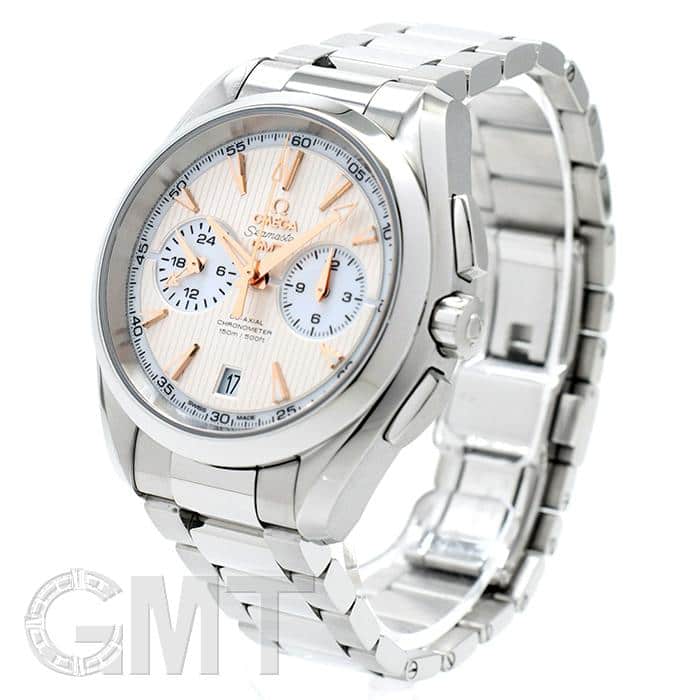 中古)OMEGA オメガ シーマスター アクアテラ クロノグラフGMT