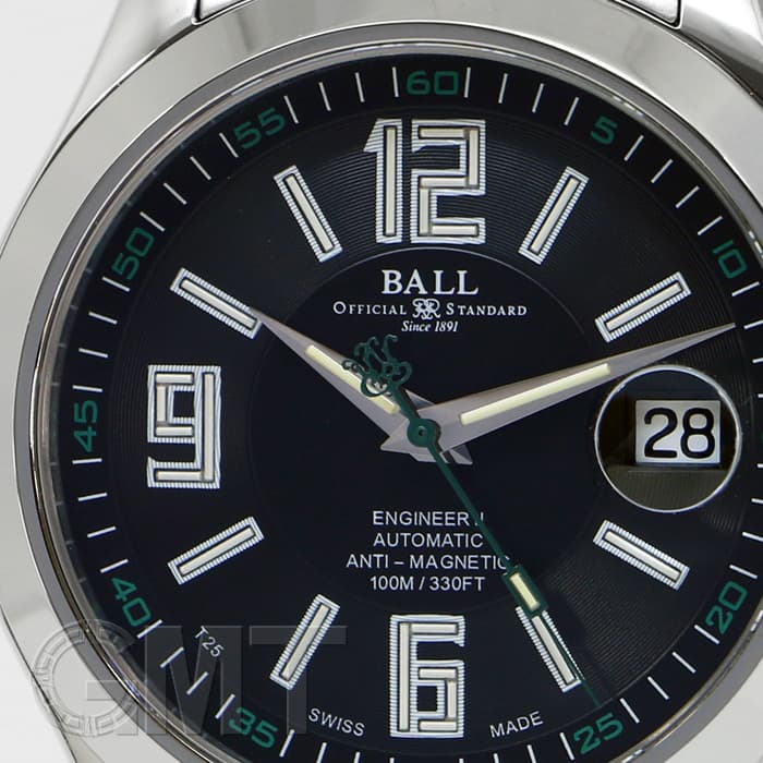 新品)BALL WATCH ボールウォッチ エンジニアII アラビック ブラック